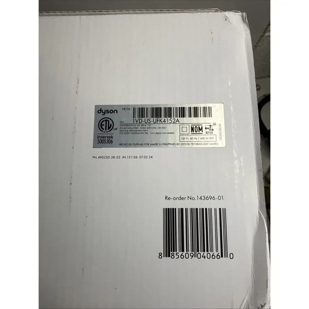 Dyson Supersonic Nural Intelligent Hair Dryer HD16 Amber Silk - New Sealed